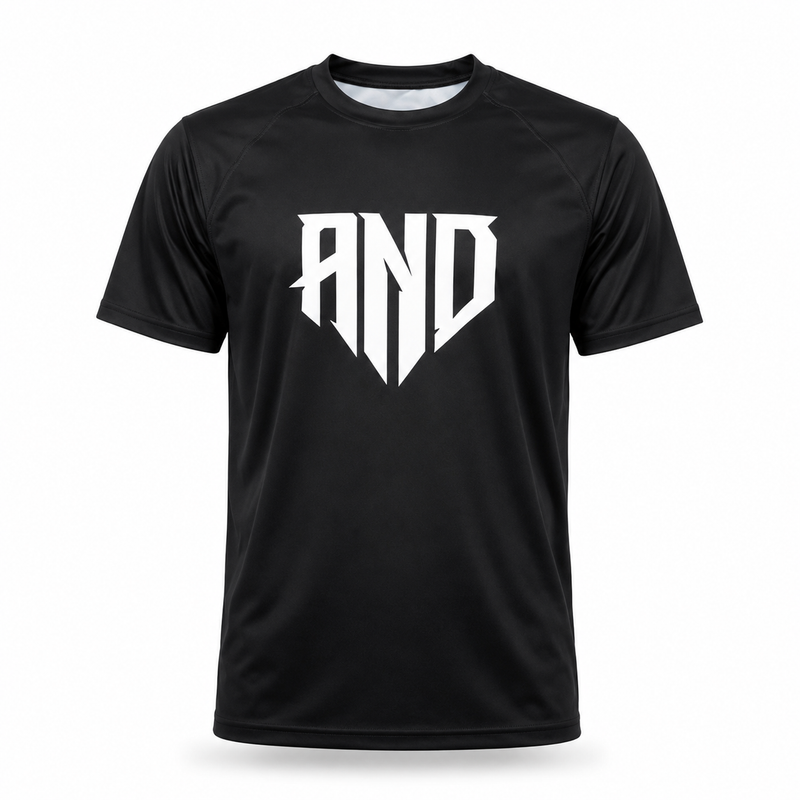 AND Performance Dry-Fit Shirt – Black