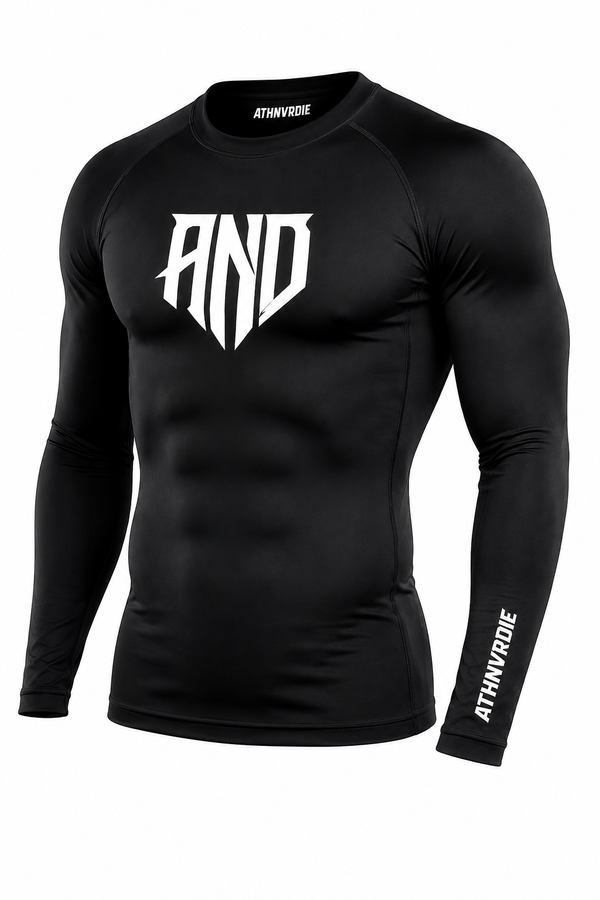 (PREORDER) AND Performance Long Sleeve Compression Shirt